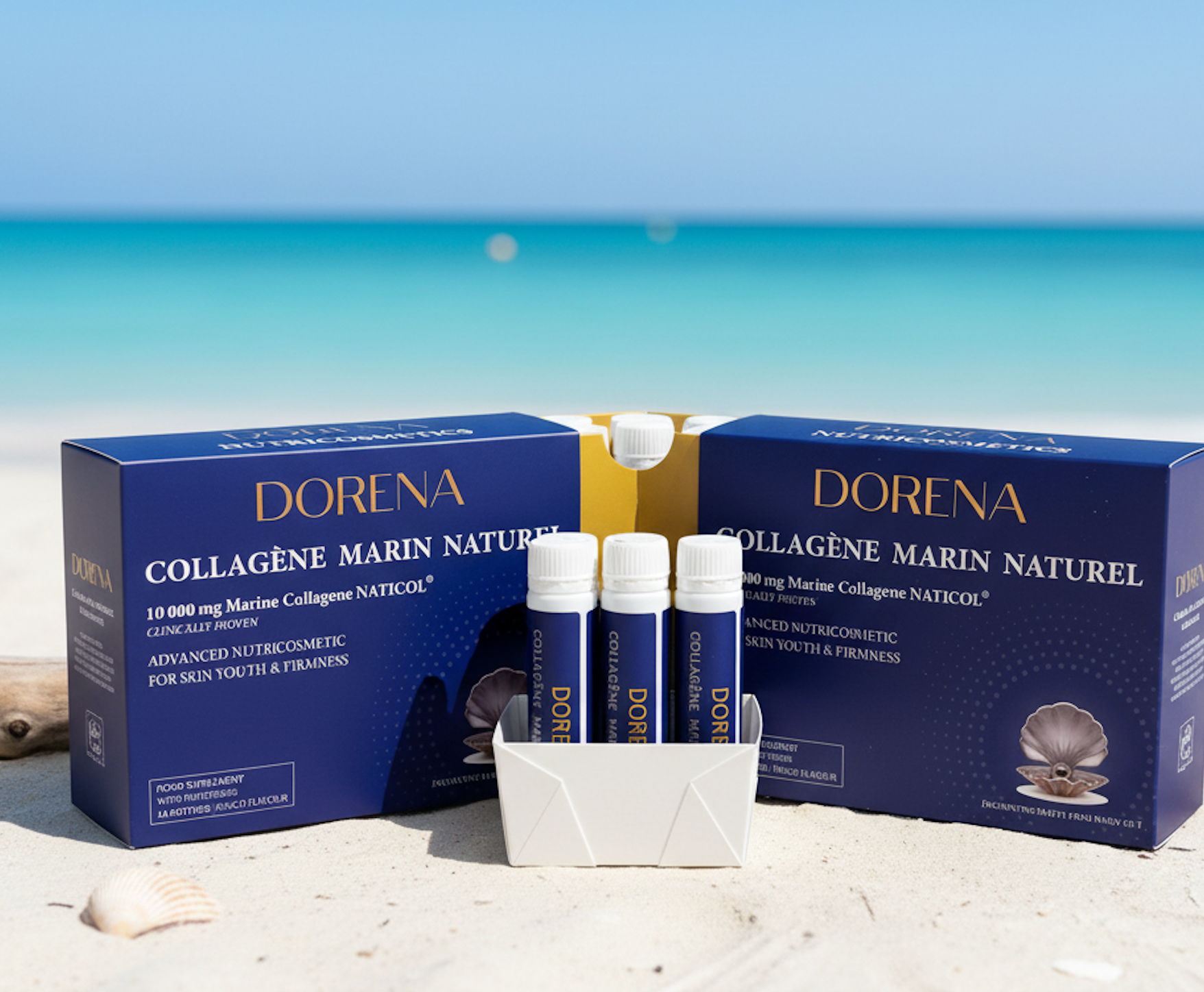 Dorena Collagene – Marine Collagen Shots (10,000 mg) 2 Boxes – One month course